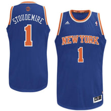 Load image into Gallery viewer, 1-Amar&#39;e Stoudemire New York Knicks Swingman Road Jersey - Royal Blue