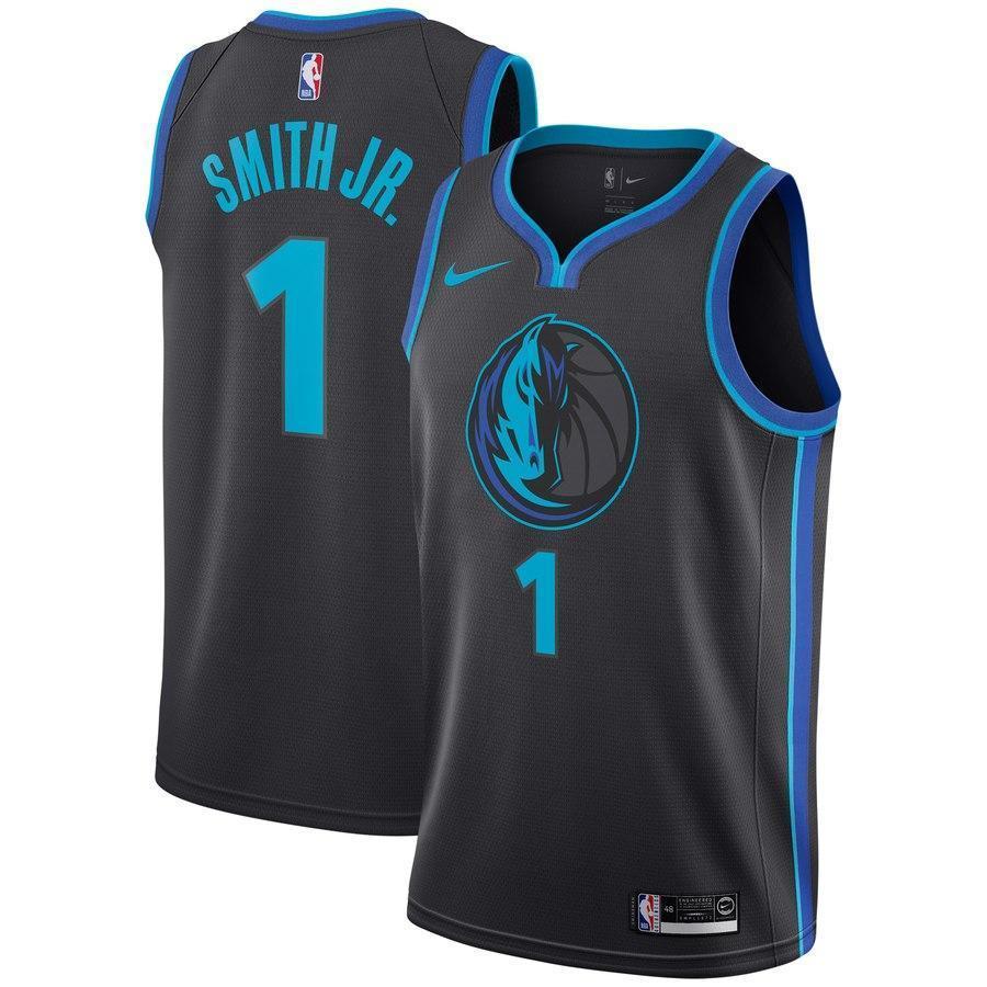Dennis Smith Dallas Mavericks Swingman Jersey – City Edition – Anthracite