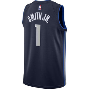 1-Dennis Smith Jr Dallas Mavericks  Swingman Jersey - Statement Edition – Navy