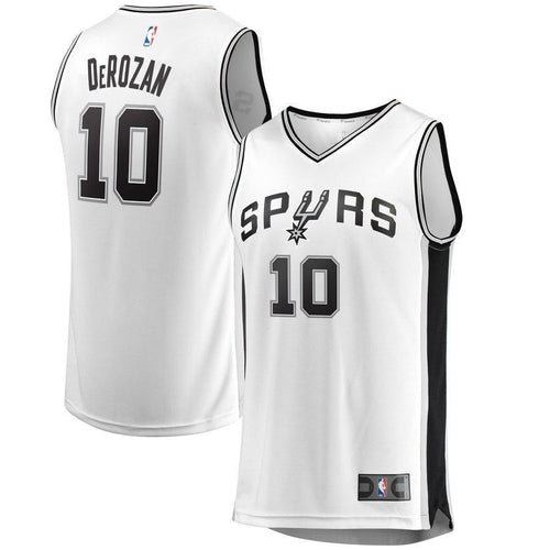 10-DeMar DeRozan San Antonio Spurs  White Jersey - Association Edition – White