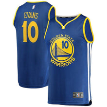 Load image into Gallery viewer, 10-Jacob Evans Golden State Warriors Jersey - Icon Edition - Royal