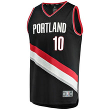 Load image into Gallery viewer, 10-Jake Layman Portland Trail Blazers  Jersey Black - Icon Edition