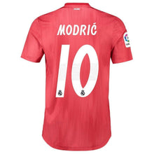 Load image into Gallery viewer, 10-Luka Modric Real Madrid 2018-19 Third Player Jersey – Red