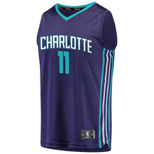 Load image into Gallery viewer, 11-Bismack Biyombo Charlotte Hornets  Jersey - Statement Edition - Purple