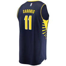 Load image into Gallery viewer, 11-Domantas Sabonis Indiana Pacers Jersey - Icon Edition – Navy