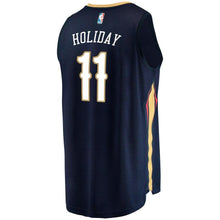 Load image into Gallery viewer, 11-Jrue Holiday New Orleans Pelicans  Jersey - Icon Edition – Navy