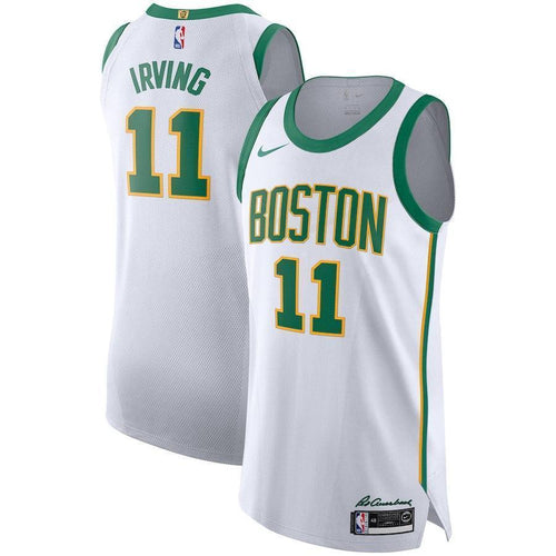 11-Kyrie Irving Boston Celtics  Authentic Jersey White – City Edition