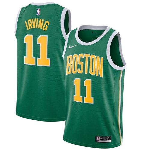 11-Kyrie Irving Boston Celtics  Swingman Jersey Green – Earned Edition-ms