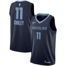 Load image into Gallery viewer, 11-Mike Conley Memphis Grizzlies  Swingman Jersey - Icon Edition – Navy