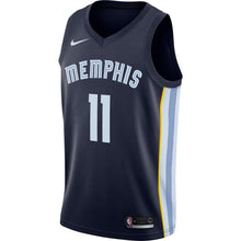 Load image into Gallery viewer, 11-Mike Conley Memphis Grizzlies Swingman Jersey Navy - Icon Edition