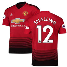 Load image into Gallery viewer, 12-Chris Smalling Manchester United 2018-19 Home Player Jersey – Red