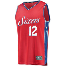 Load image into Gallery viewer, 12-T.J. McConnell Philadelphia 76ers Fanatics  Jersey - Statement Edition – Red