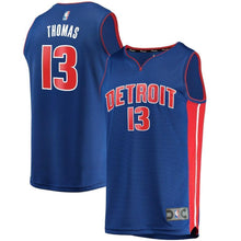 Load image into Gallery viewer, 13-Khyri Thomas Detroit Pistons  Jersey - Icon Edition - Blue