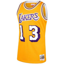 Load image into Gallery viewer, 13-Wilt Chamberlain Los Angeles Lakers  Hardwood Classics Swingman Jersey – Gold