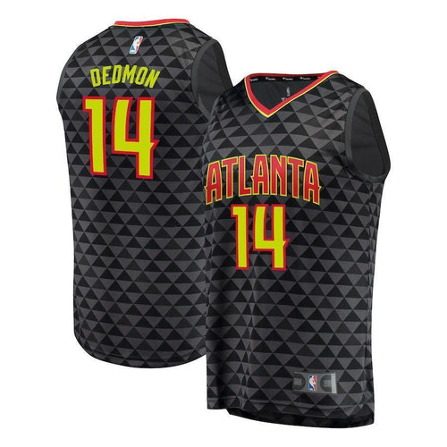 14-Dewayne Dedmon Atlanta Hawks Jersey - Icon Edition – Black