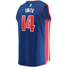 Load image into Gallery viewer, 14-Ish Smith Detroit Pistons  Jersey - Icon Edition – Blue