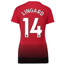 Load image into Gallery viewer, 14-Jesse Lingard Manchester United Women&#39;s 18-19 Home Jersey – Red