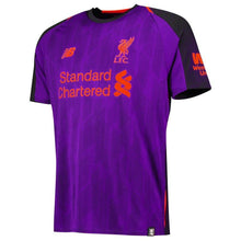 Load image into Gallery viewer, 14-Jordan Henderson Liverpool New Balance 201819 Away Player Jersey – Purple