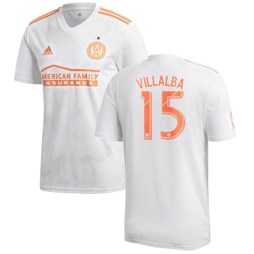 15-Hector Villalba Atlanta United FC King Peach Player Jersey – White
