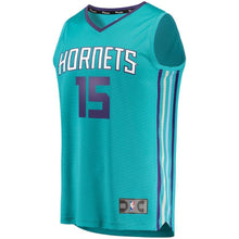 Load image into Gallery viewer, 15-Kemba Walker Charlotte Hornets  Jersey Teal - Icon Edition