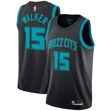 Load image into Gallery viewer, 15-Kemba Walker Charlotte Hornets Swingman Jersey – City Edition – Black