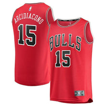 Load image into Gallery viewer, 15-Ryan Arcidiacono Chicago Bulls  Jersey Red - Icon Edition