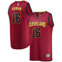 Load image into Gallery viewer, 16-Cedi Osman Cleveland Cavaliers Jersey - Icon Edition – Wine