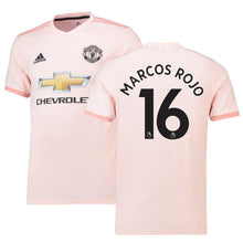 Load image into Gallery viewer, 16-Marcos Rojo Manchester United 18-19 Away Jersey – Coral