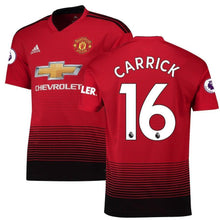 Load image into Gallery viewer, 16-Michael Carrick Manchester United 2018-19 Home Player Jersey – Red