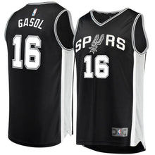 Load image into Gallery viewer, 16-Pau Gasol San Antonio Spurs  Jersey Black - Icon Edition
