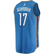Load image into Gallery viewer, 17-Dennis Schroder Oklahoma City Thunder  Jersey - Icon Edition - Blue