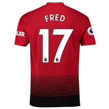 Load image into Gallery viewer, 17-Fred Manchester United 2018-19 Home Player Jersey – Red