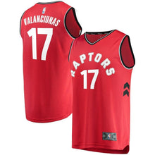 Load image into Gallery viewer, 17-Jonas Valanciunas Toronto Raptors Jersey Red - Icon Edition