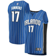 Load image into Gallery viewer, 17-Jonathon Simmons Orlando Magic  Jersey - Icon Edition – Blue