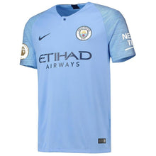 Load image into Gallery viewer, 17-Kevin De Bruyne Manchester City 2018-19 Home Player Jersey – Blue