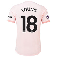 Load image into Gallery viewer, 18-Ashley Young Manchester United 2018-19 Away Player Jersey – Coral