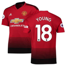 Load image into Gallery viewer, 18-Ashley Young Manchester United 2018-19 Home Player Jersey – Red