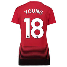 Load image into Gallery viewer, 18-Ashley Young Manchester United Women&#39;s 18-19 Home Jersey – Red