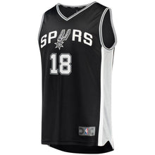 Load image into Gallery viewer, 18-Marco Belinelli San Antonio Spurs  Jersey - Icon Edition - Black