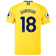 Load image into Gallery viewer, 18-Olivier Giroud Chelsea 2018-19 Away Stadium Player Jersey – Yellow