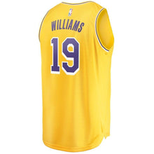 Load image into Gallery viewer, 19-Johnathan Williams Los Angeles Lakers Jersey - Icon Edition - Gold