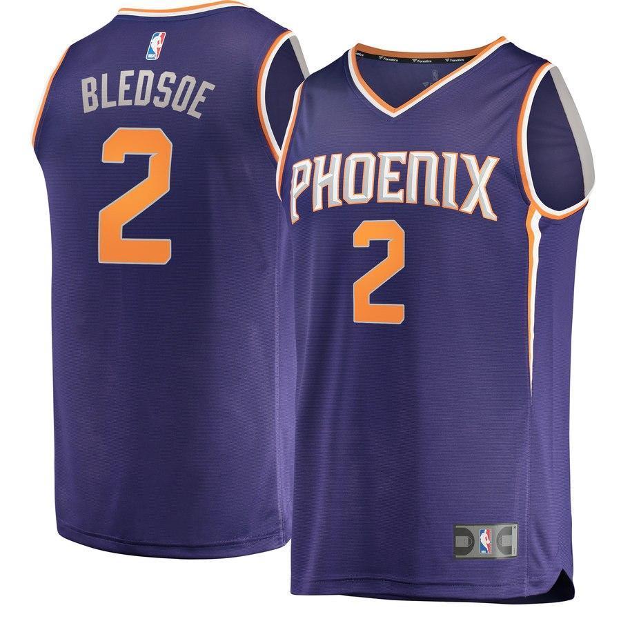 2-Eric Bledsoe Phoenix Suns  Jersey Purple - Icon Edition