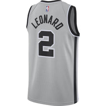 Load image into Gallery viewer, 2-Kawhi Leonard San Antonio Spurs Swingman Jersey - Statement Edition – Silver