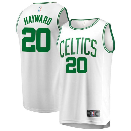 20-Gordon Hayward Boston Celtics  Jersey – Association Edition – White