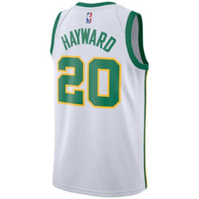 Load image into Gallery viewer, 20-Gordon Hayward Boston Celtics  Swingman Jersey – City Edition – White