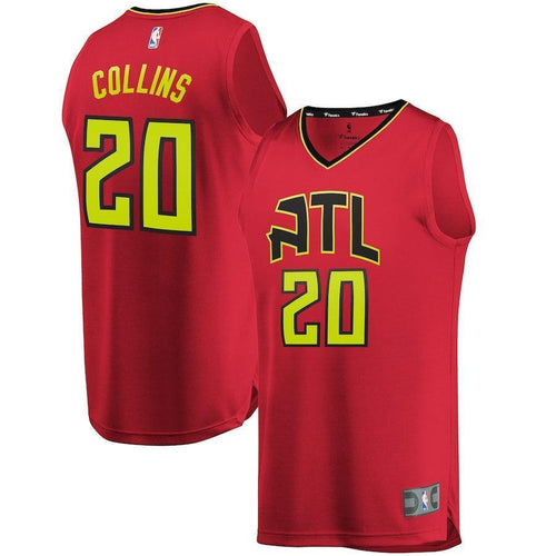 20-John Collins Atlanta Hawks  Jersey - Statement Edition – Red
