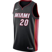 Load image into Gallery viewer, 20-Justise Winslow Miami Heat Swingman Jersey Black - Icon Edition
