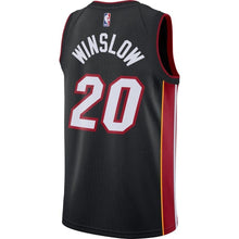 Load image into Gallery viewer, 20-Justise Winslow Miami Heat Swingman Jersey Black - Icon Edition