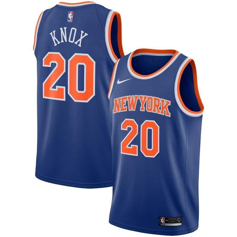 20-Kevin Knox New York Knicks Swingman Jersey - Blue