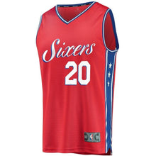 Load image into Gallery viewer, 20-Markelle Fultz Philadelphia 76ers  Jersey Red - Statement Edition